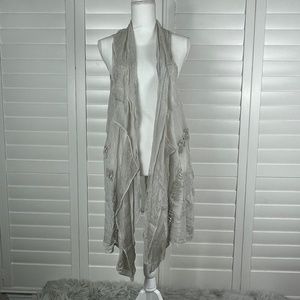 Fashion Threads Embroidered Vest, size S